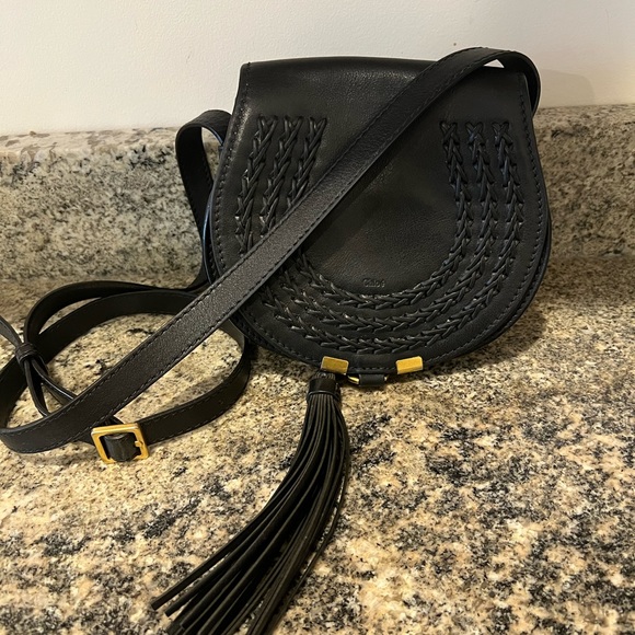 Chloe Handbags - Chloe Marcie Saddle Crossbody Purse